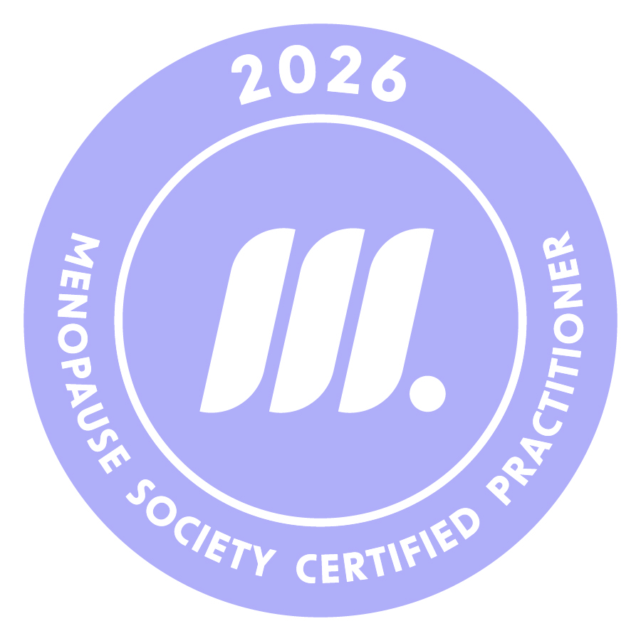 2026 MSCP Badge from The Menopause Society, issued to Jennifer Banks